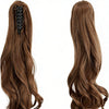 22 inch wavy curly clip-in ponytail extension - Image 4
