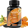 Turmeric Curcumin Supplement with Black Pepper - Image 1