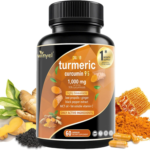 Turmeric Curcumin Supplement with Black Pepper