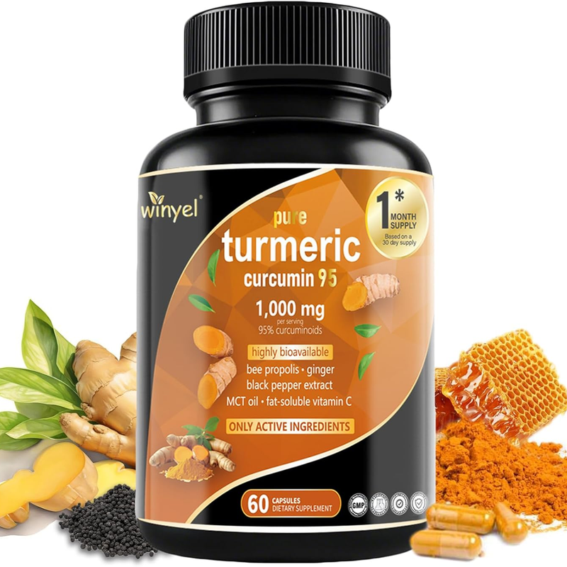 Turmeric Curcumin Supplement with Black Pepper