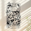 Gothic Skeleton Lovers Wall Art - Image 1