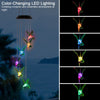 LED Solar Hummingbird Wind Chime - Image 1