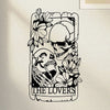 Gothic Skeleton Lovers Wall Art - Image 5