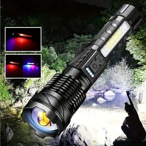 Powerful rechargeable torch flood light