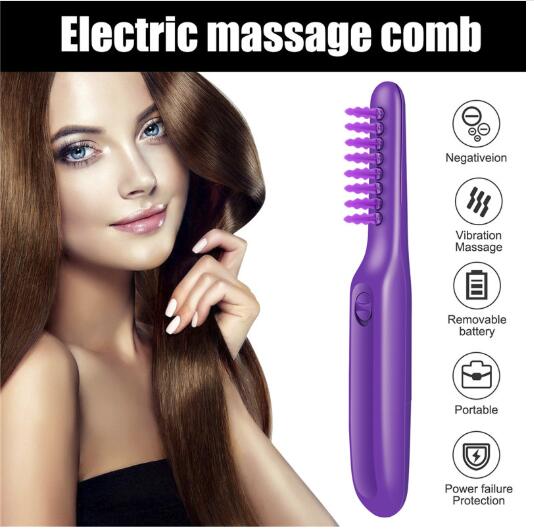 Electric Detangling Brush Scalp Massage Hair Brush My Social Shop