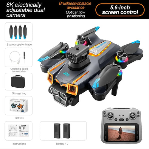 A19 Drone — 4.3" Screen, 5G HD, Obstacle Avoidance