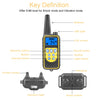 Dog Training Collar With Remote IP67 Waterproof Pet Trainer 300mAh Rechargeable 875 Yard Remote Control 4 Modes Adjustable Level - Image 3