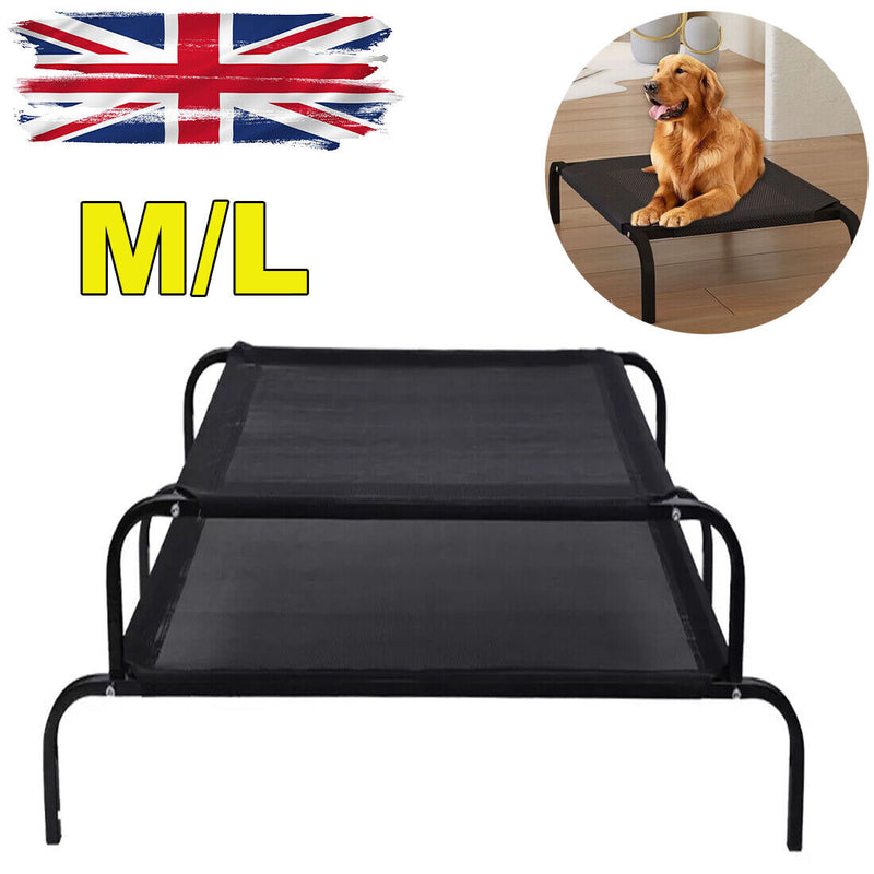 Elevated dog bed for indoor and outdoor