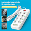 8-Way Power Strip with USB - Image 1