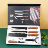 6 PCS Steel Kitchen Knife Set - Image 1