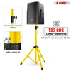 5 Core Speaker Stand Adjustable 31 To 54" PA DJ Tripod Stands Heavy Duty W 35mm Insert 132 Lbs - Image 3