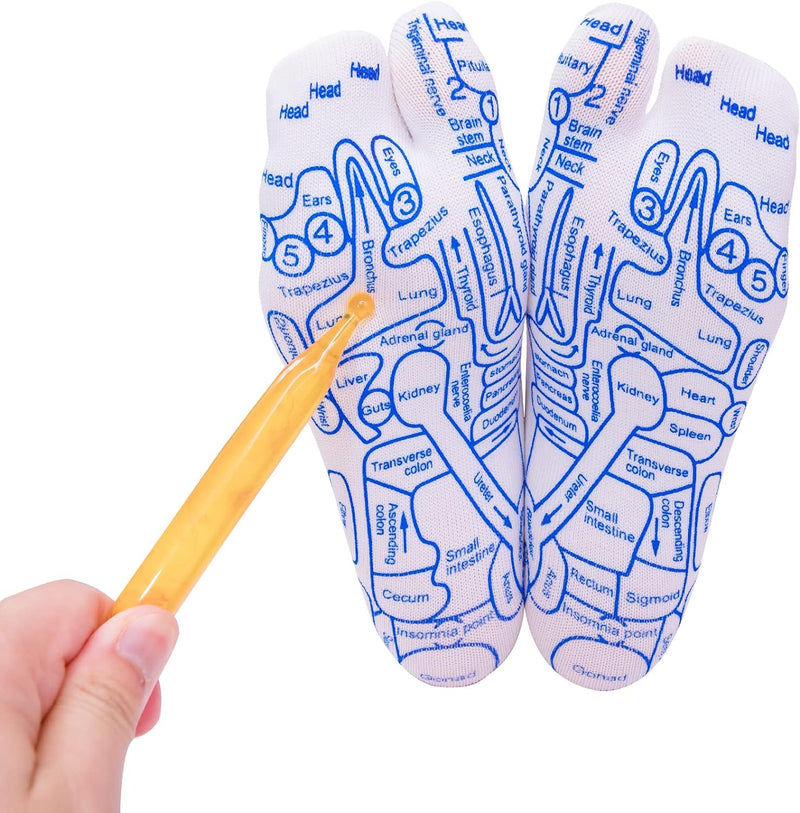 Hot 40%Off—Reflexology Socks with Trigger Point Massage Tool My Social Shop