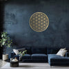 Integrated Lotus Aluminum Wall Art Floral Decor - Image 1