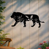 Gothic Lion Wall Art — Antique Iron Sculpture - Image 1