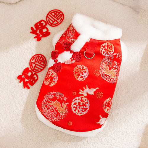 Festive Pet Clothes for Cats and Dogs