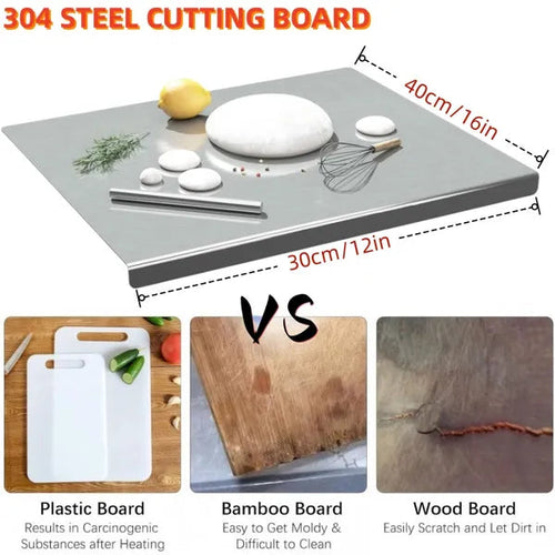 XXL Stainless Steel Cutting Board