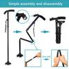 LED Walking Stick Cane with Pivoting Base - Image 4