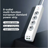 Pan European Power Strip — 4 Outlets & 2 USB Ports - Image 2