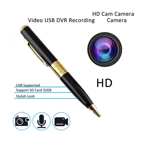 Mini Hidden Pen Camera with 1080P HD Recording