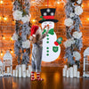 DIY Felt Christmas Snowman Decoration Kit - Image 8