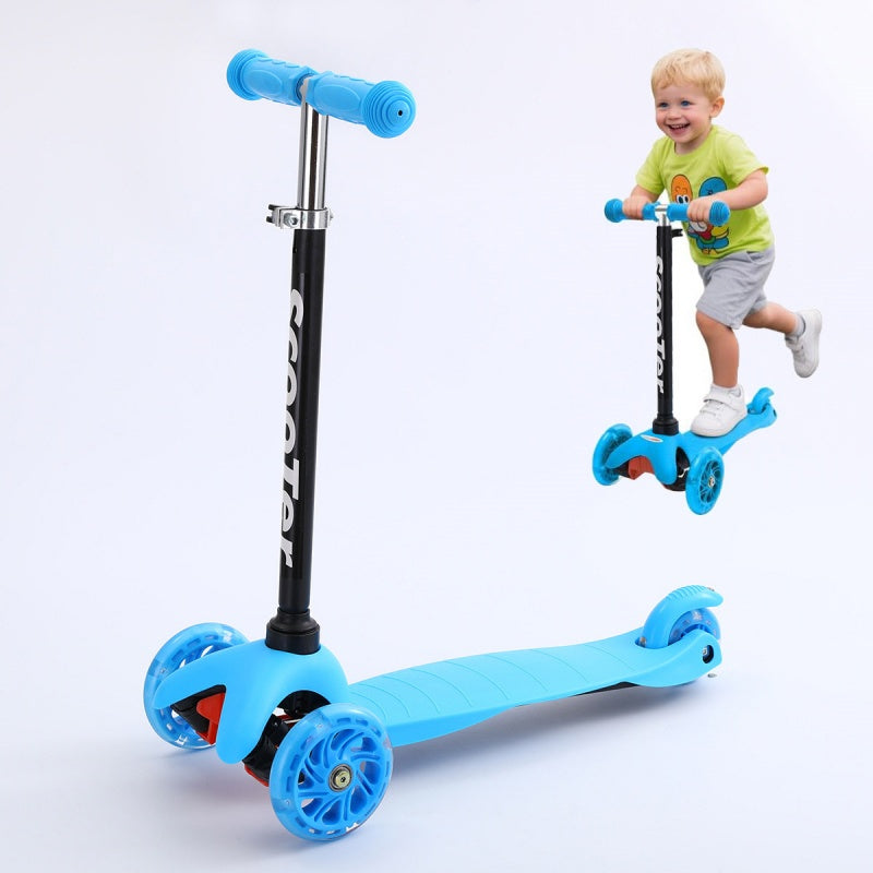 Kids 3-Wheel LED Flashing Scooter
