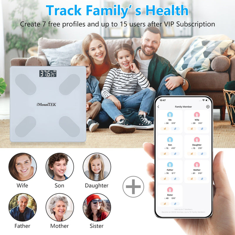 Smart Digital Scale for Body Weight