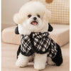 Two-piece Set Of Dog Clothes For Winter Warmth, Small Dog Teddy Bichon Frise Warm Cotton Coat Skirt, Cat Pet Clothes - Image 8