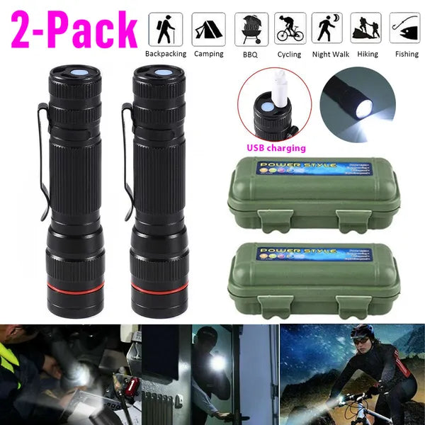 Mini Handheld Ultra Bright LED Tactical Flashlight