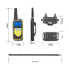 Dog Training Collar With Remote IP67 Waterproof Pet Trainer 300mAh Rechargeable 875 Yard Remote Control 4 Modes Adjustable Level - Image 6