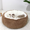 Round Cat Nest Bed — Plush and Cozy Design - Image 3