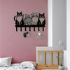 Adorable Cat Wall Hooks Set - Image 1