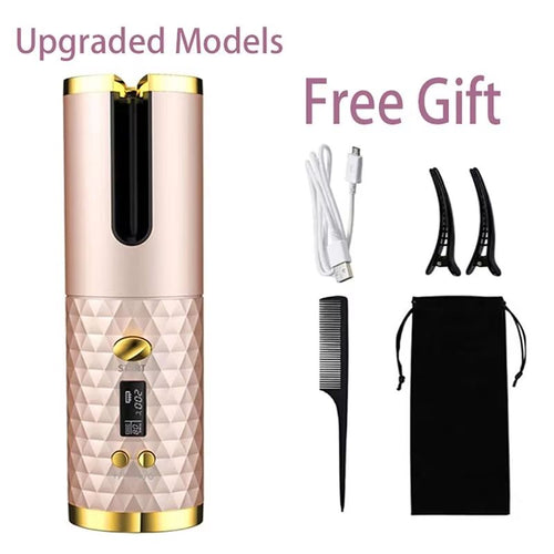 USB-powered Wireless Automatic Curler
