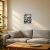 Gothic Style Skull Couple Metal Wall Art - Image 4
