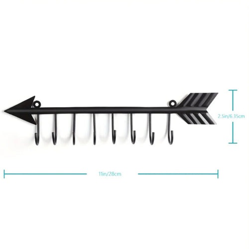 Bow Arrow Wall Hooks — Space Saving Coat Rack