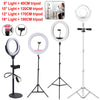 Dimmable LED Ring Light with Tripod - Image 5