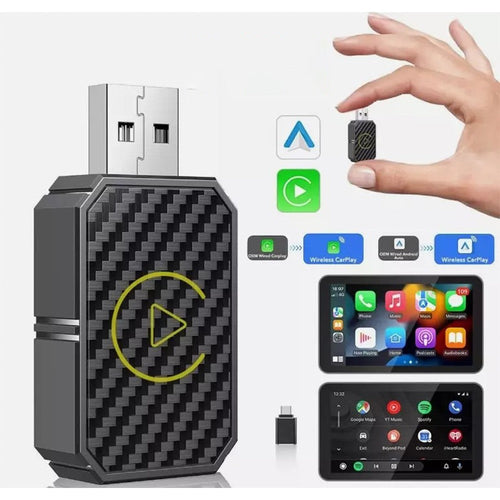 Wireless CarPlay Android Auto adapter