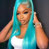 Women's Long Straight Fluffy Lace Wig - Image 2