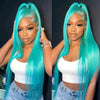 Women's Long Straight Fluffy Lace Wig - Image 1