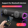 White Bluetooth Speaker Dual Speaker USB Powered IPX2 Waterproof - Image 3