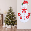 DIY Felt Christmas Snowman Decoration Kit - Image 5