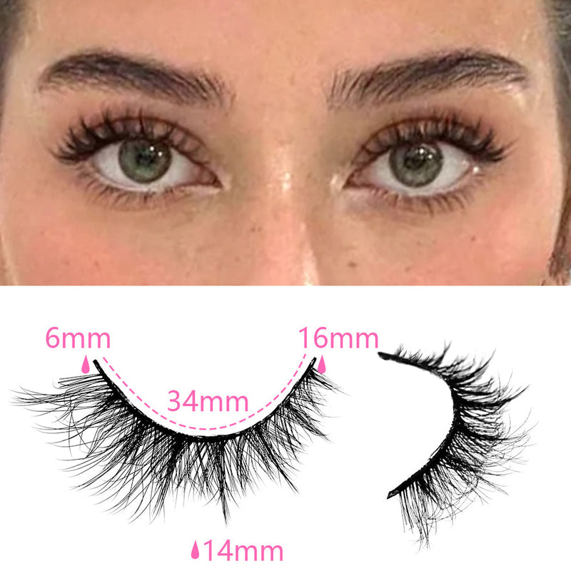 3D Multi-Layered False Eyelashes