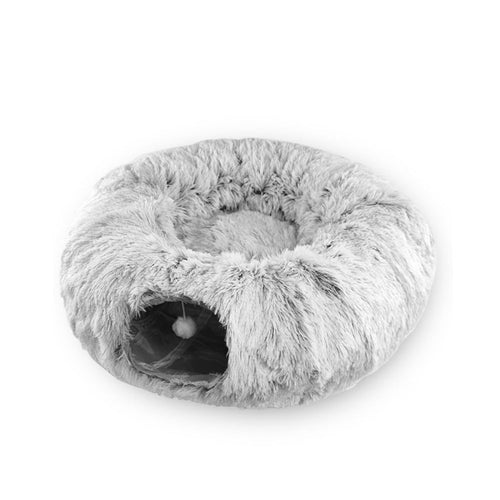 Cat Tunnel Bed with Soft Play Mat