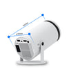 Portable Mini 4K Projector — Bluetooth Home Theater - Image 1