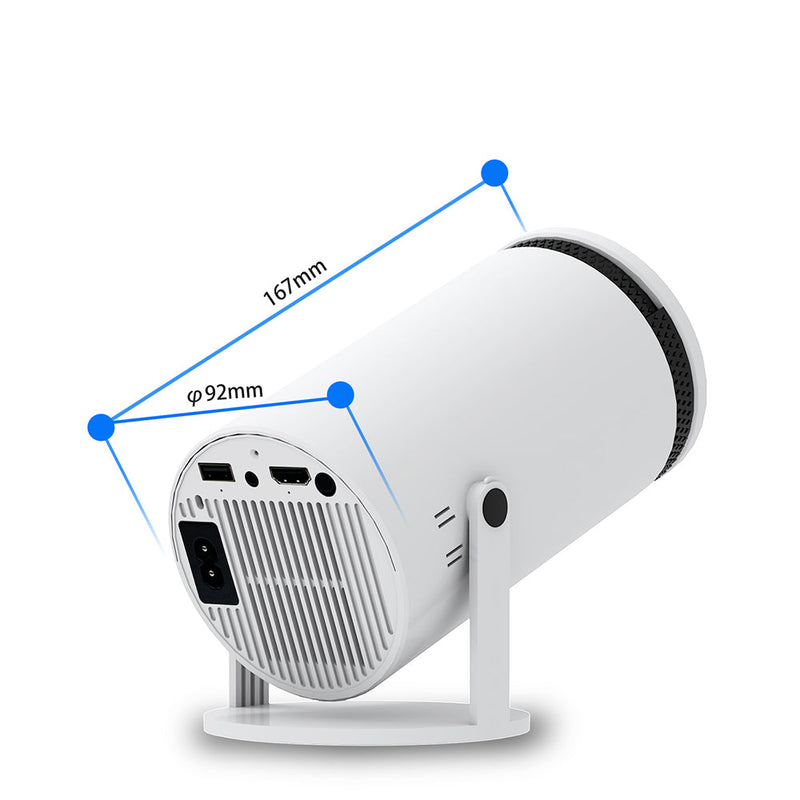 Portable Mini 4K Projector — Bluetooth Home Theater