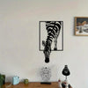 Modern Zebra Wall Art — Chic Black & White Decor - Image 4