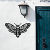 Vintage Moth Metal Wall Art - Image 4