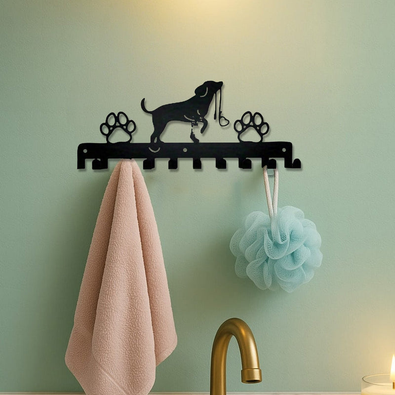 Rustic Dog Hooks — Farmhouse Style Coat Rack