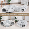 Cat Tunnel Bed with Soft Play Mat - Image 8