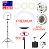 Dimmable LED Ring Light with Tripod - Image 4