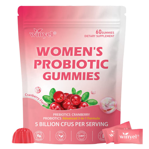 Cranberry Flavor Women's Probiotic Gummies